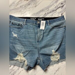 Torrid Classic Denim High-Rise Shorts